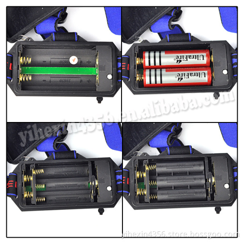 Boruit EHL0322 Rechargeable Alumimum Alloy LED Headlamp